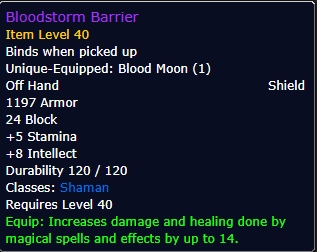 Bloodstorm Barrier wow sod phase 2
